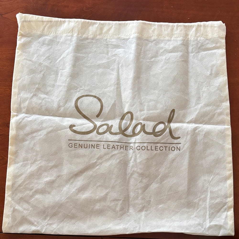 Genuine Leather Travel Bag - Beige